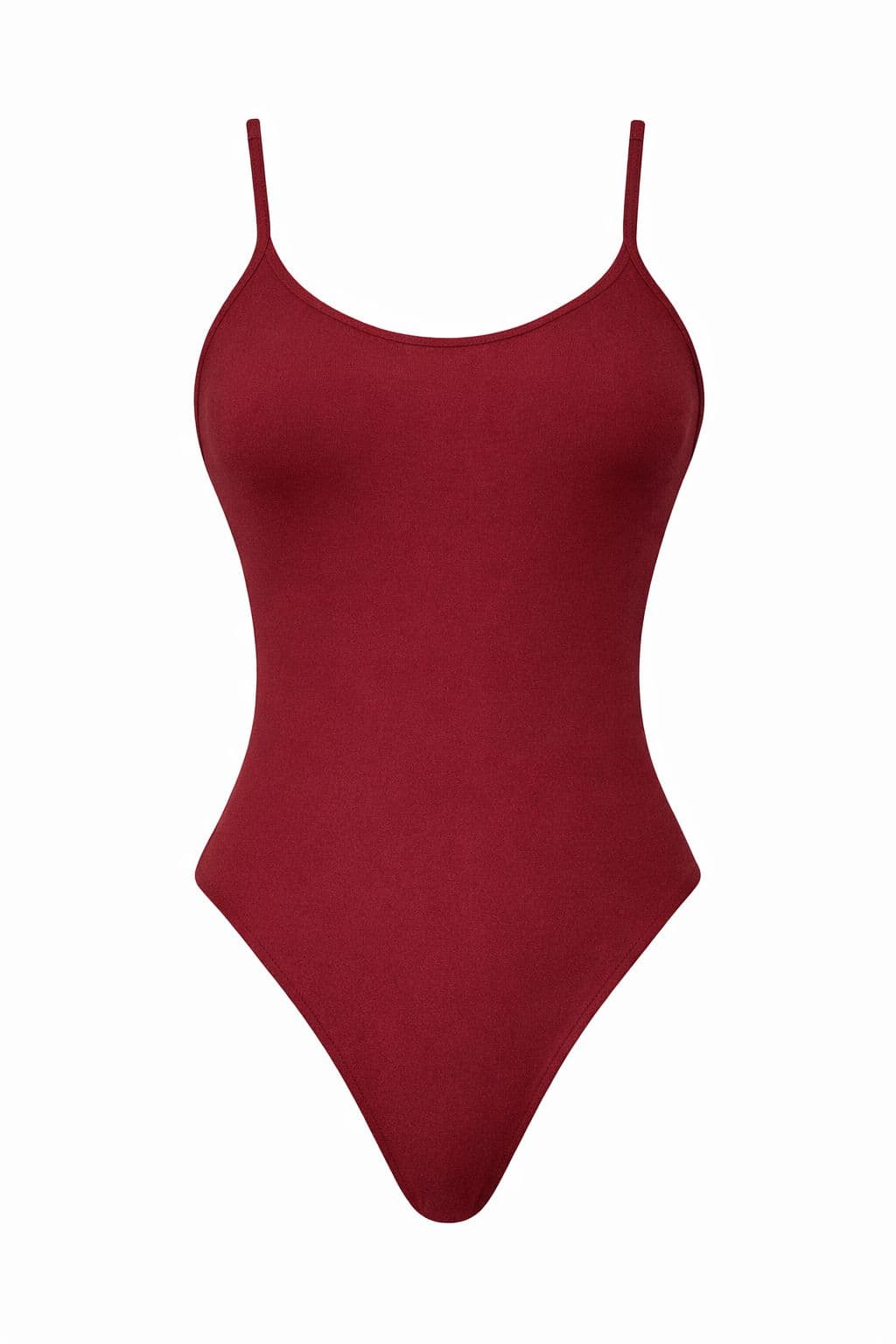 Боди красный