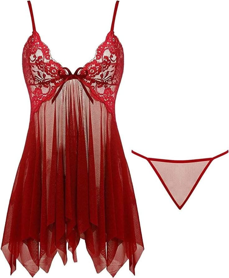 Нижнее белье красное